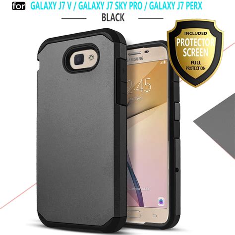 Galaxy J7 Protective Cover, Black  .